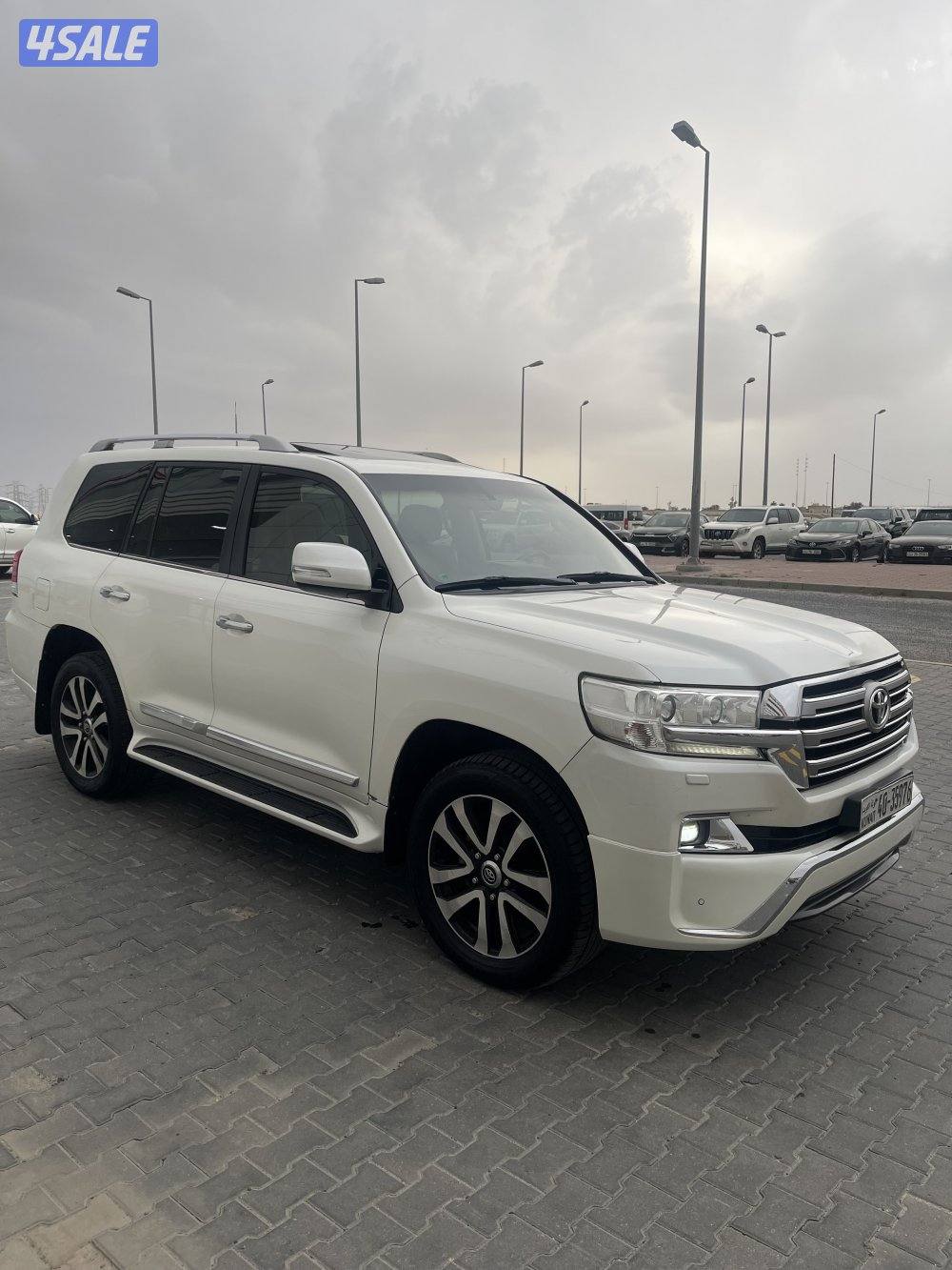 لاند كروز VXR وارد قطر صبغ الوكاله شرط الفحص1