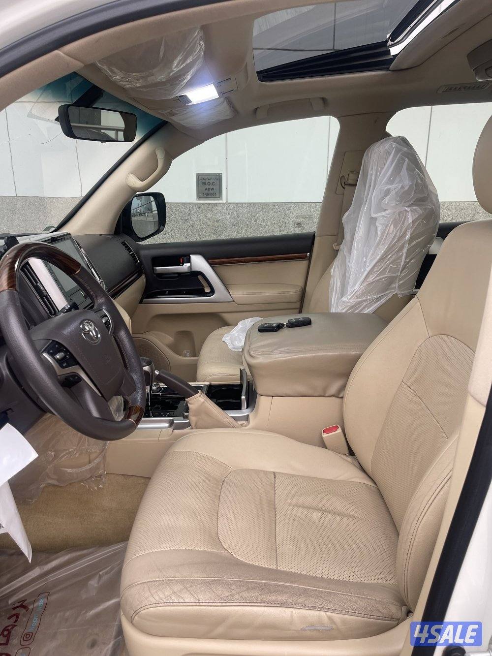 لاند كروز VXR وارد قطر صبغ الوكاله شرط الفحص6