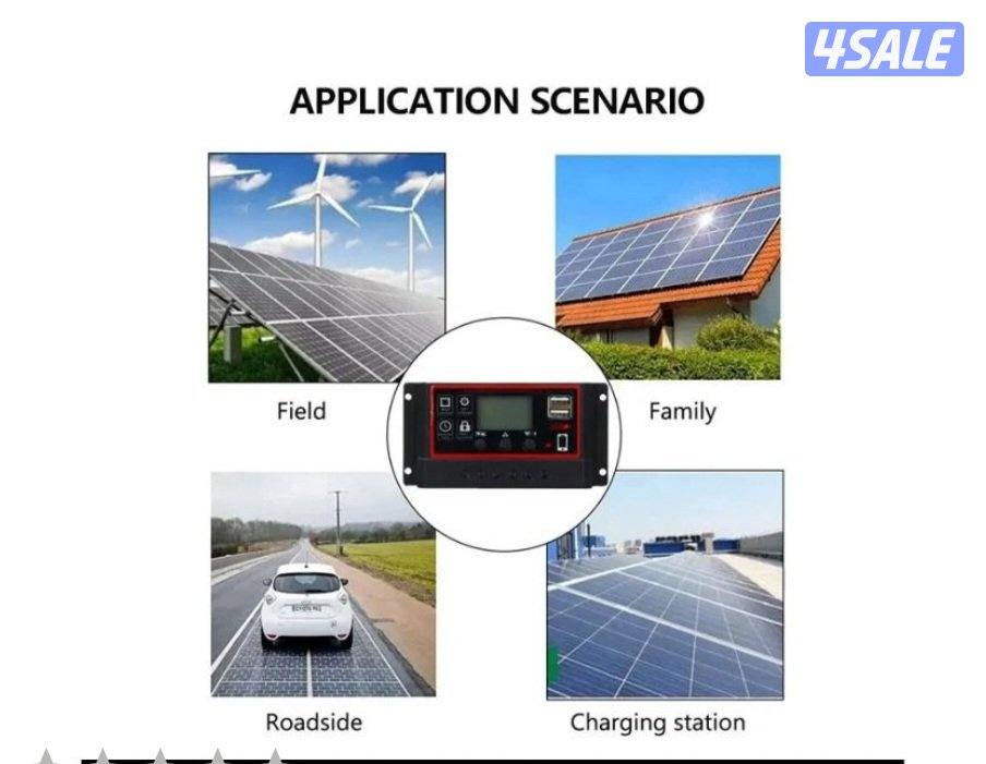 طقم طاقه شمسيه متنقل لتوليد الكهرباء دداخل وخارج المنزل3