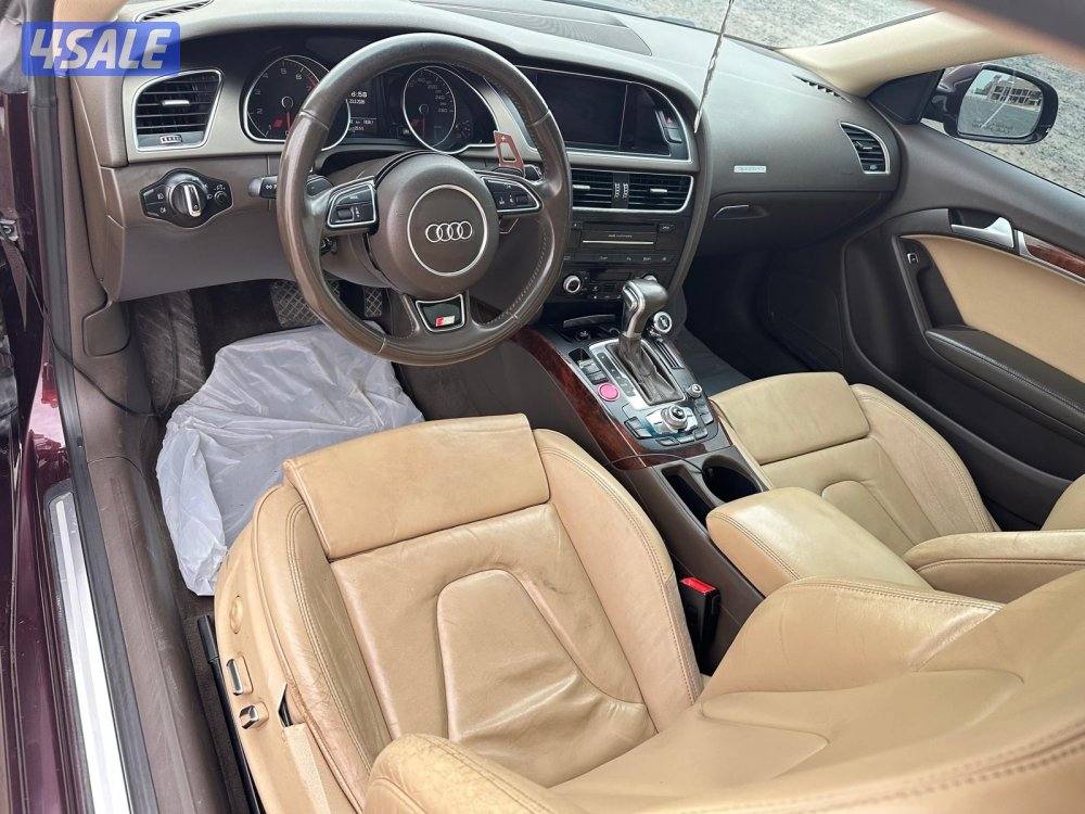 A5 Sline موديل 2013 ٦ سلندر بحالة ممتازة2