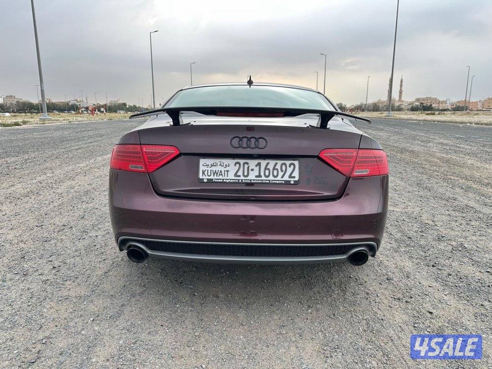 A5 Sline موديل 2013 ٦ سلندر بحالة ممتازة10