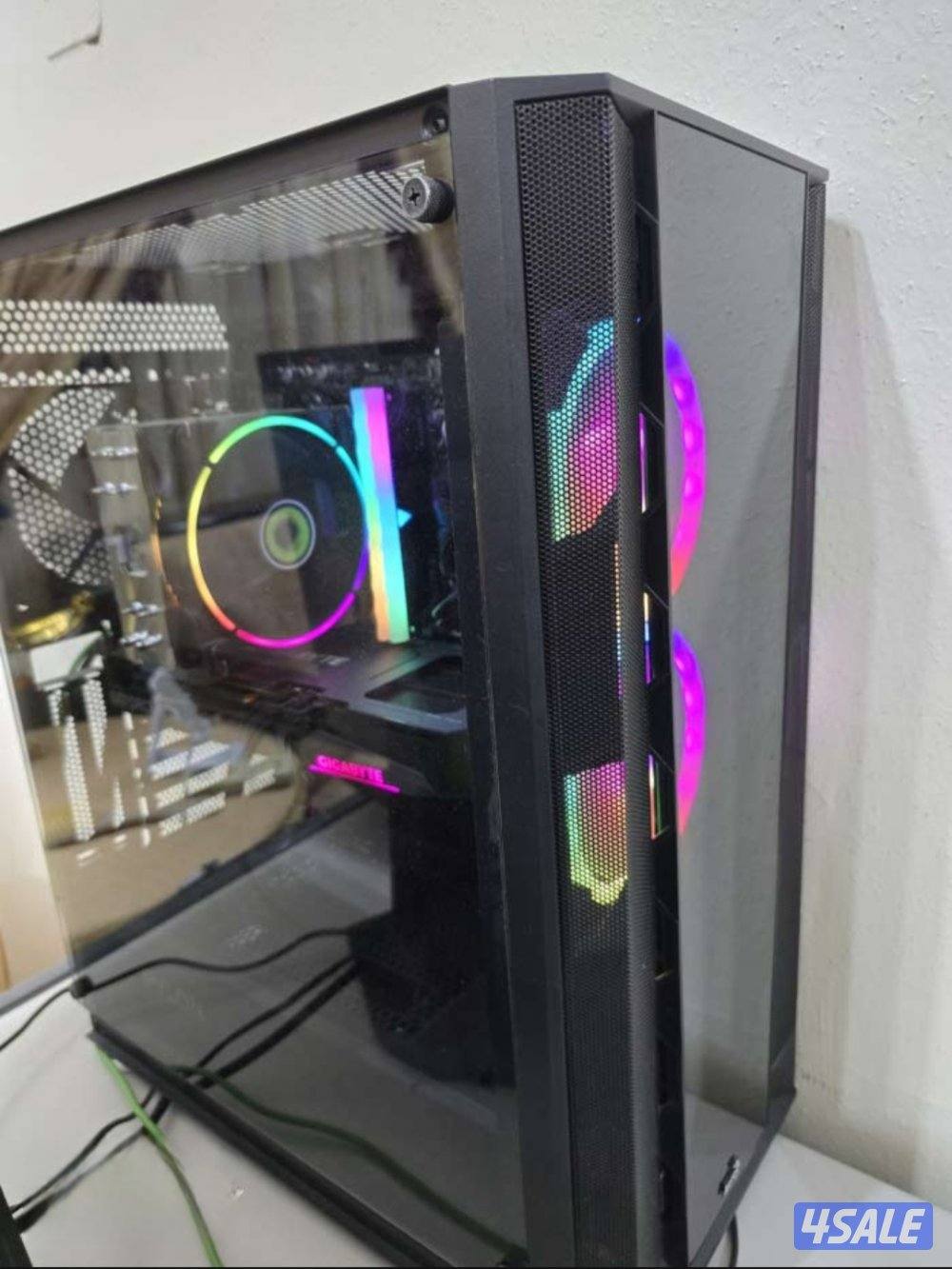 بيع كمبيوتر العاب RTX 3060TI مع شاشة مقابل او تبديل بلابتوب العاب3