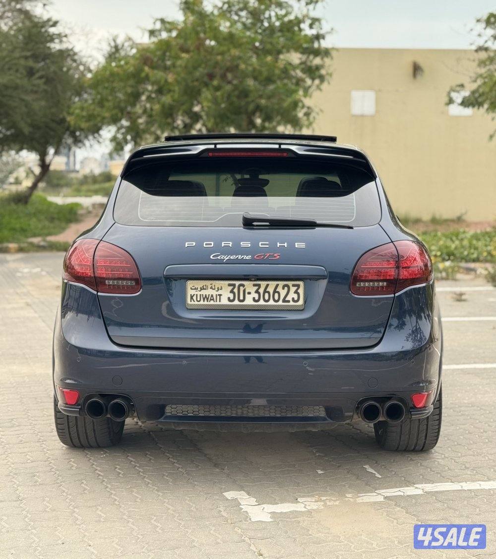 للبيع بورش كايين GTS موديل 2014 صبغ الوكاااااله2