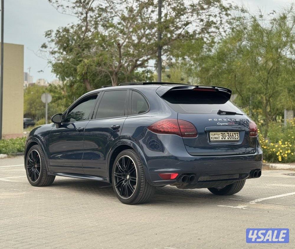 للبيع بورش كايين GTS موديل 2014 صبغ الوكاااااله7