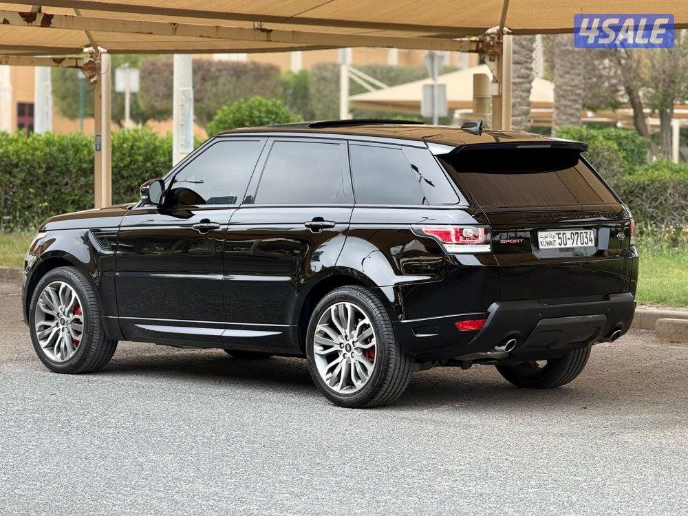 للبيع : رانج سبورت V6  موديل : 2017 عداد : 163 الف3