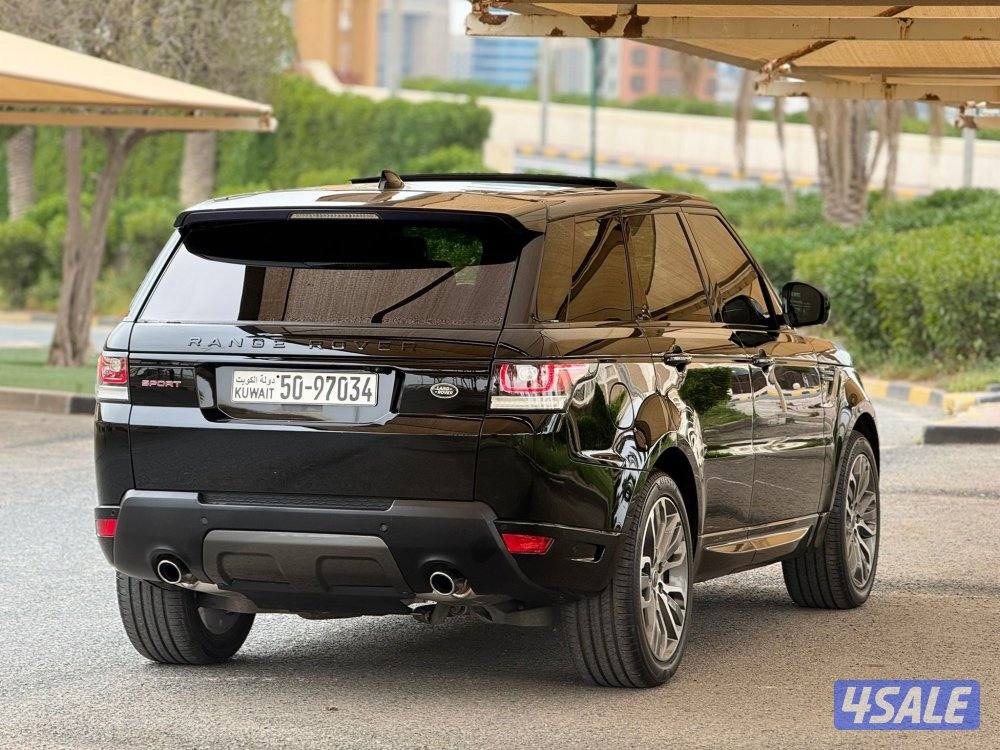 للبيع : رانج سبورت V6  موديل : 2017 عداد : 163 الف5