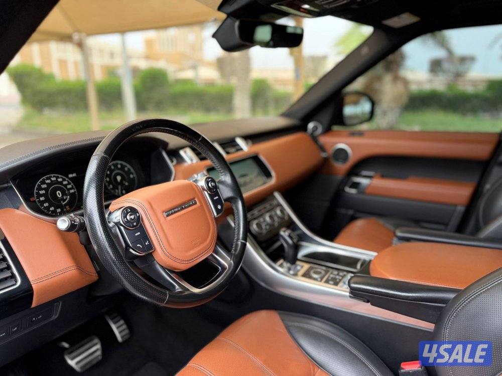 للبيع : رانج سبورت V6  موديل : 2017 عداد : 163 الف7