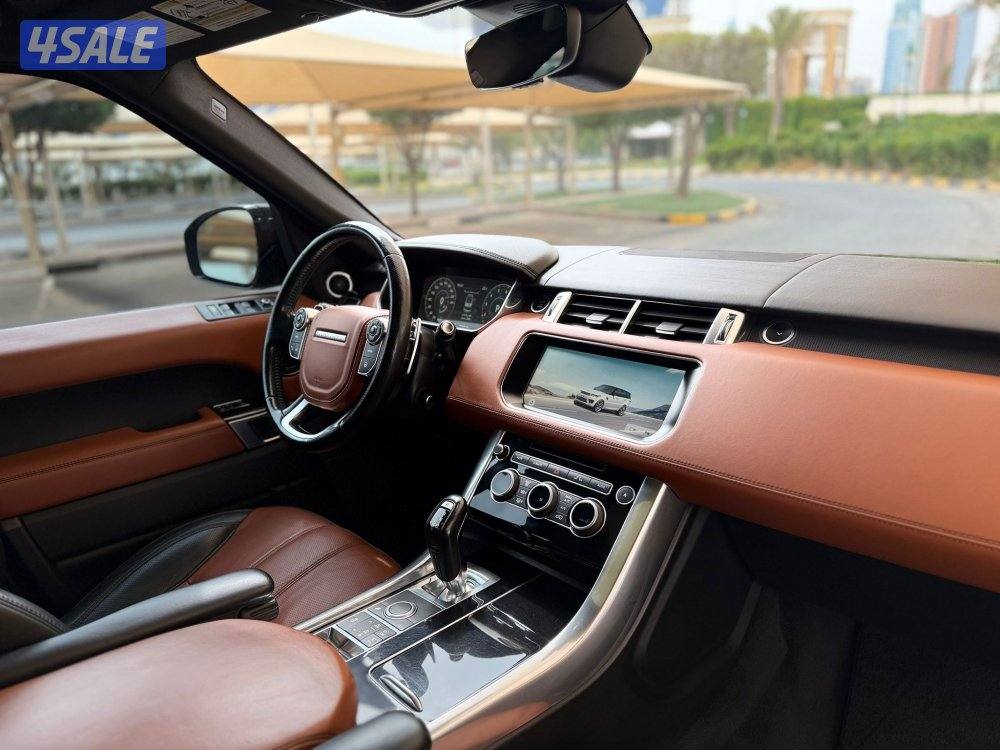 للبيع : رانج سبورت V6  موديل : 2017 عداد : 163 الف8