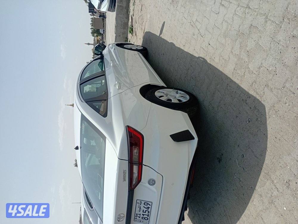 للبيع يارس موديل ٢٠٢٣ صبغ الوكاله ماشيه ١٣٠ الف0