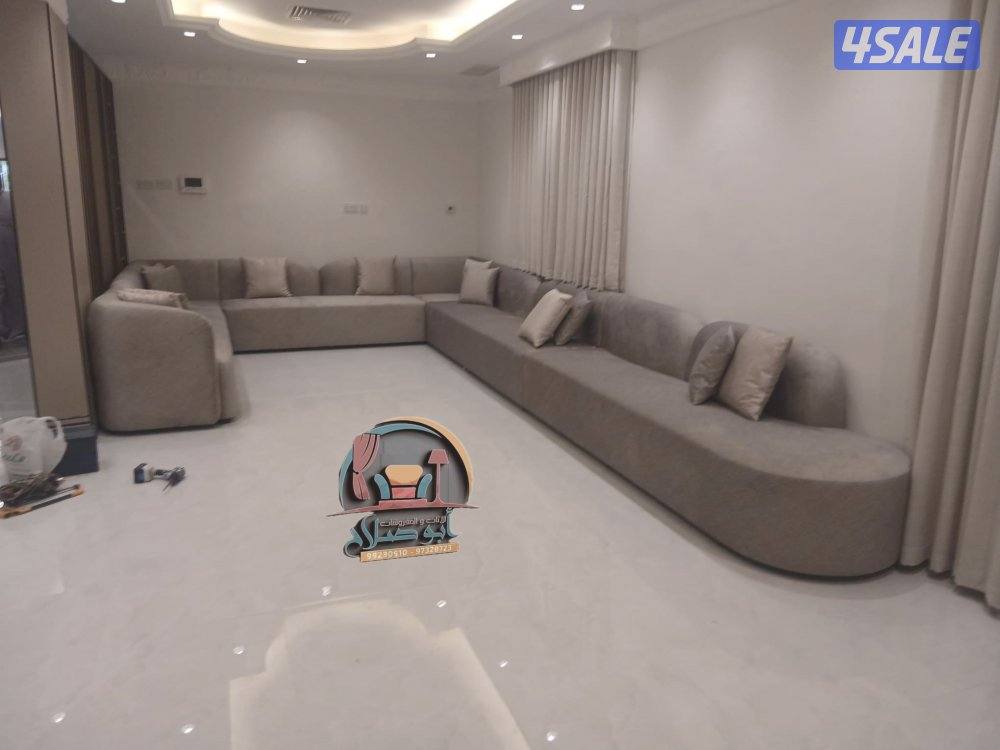 تنجيد وتفصيل كنب ديوانيات مساند وكل الستاير وسجاد1