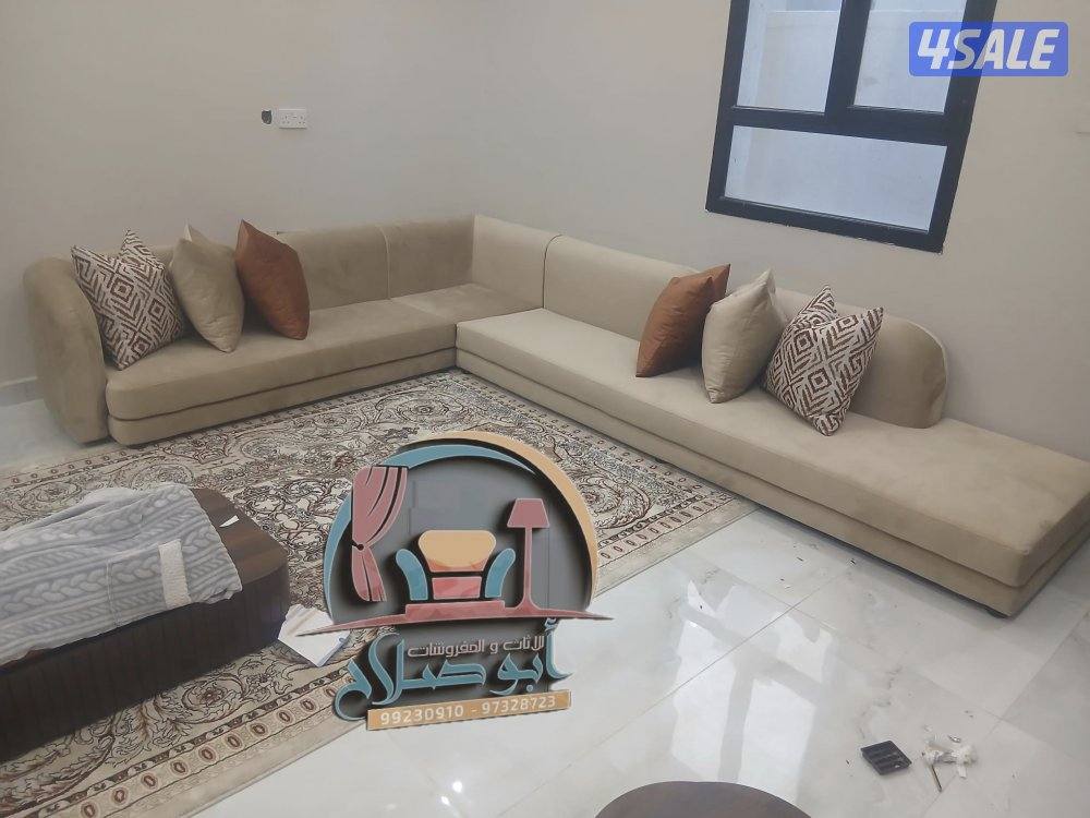 تنجيد وتفصيل كنب ديوانيات مساند وكل الستاير وسجاد9