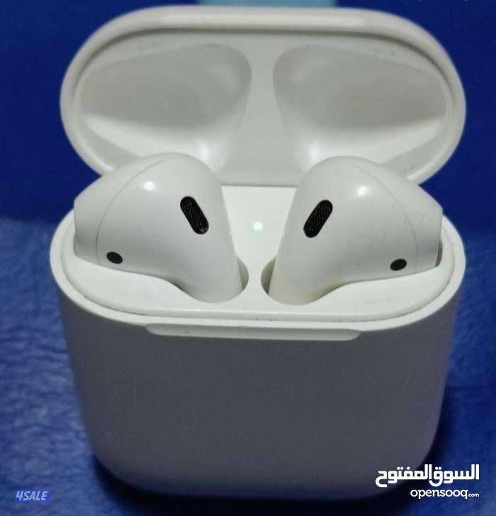 سماعه ابل ايربودز 2 اصلي جديد بالسريال نمبر0