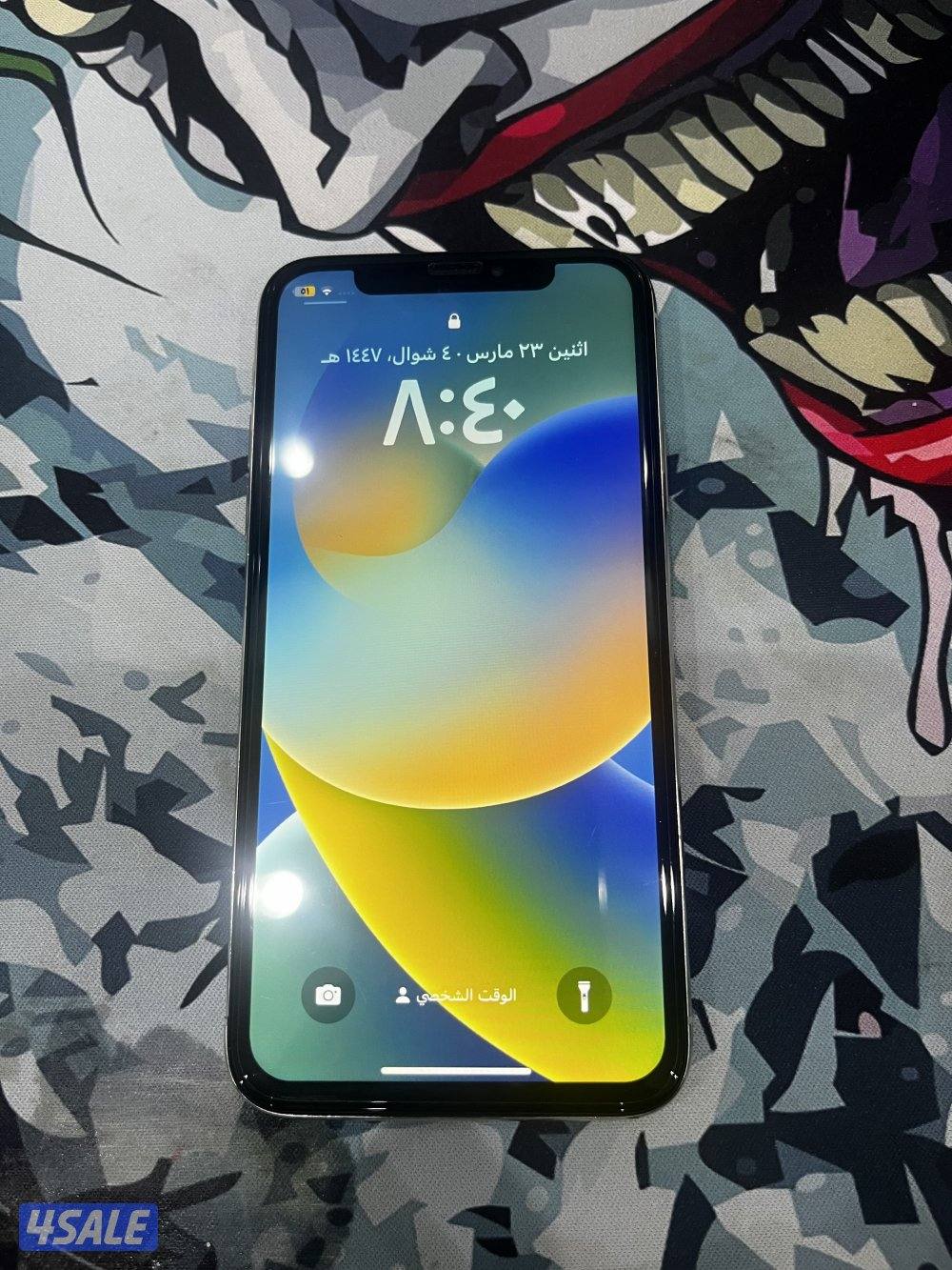 ايفون للبيع نضيف استعمال خفيف5