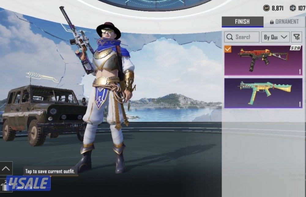 حسابات ببجي منوعه ~ سكنات وبسعر رخيص🎽💙3