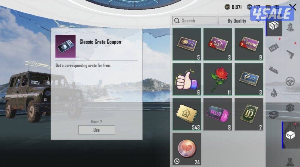 حسابات ببجي منوعه ~ سكنات وبسعر رخيص🎽💙4