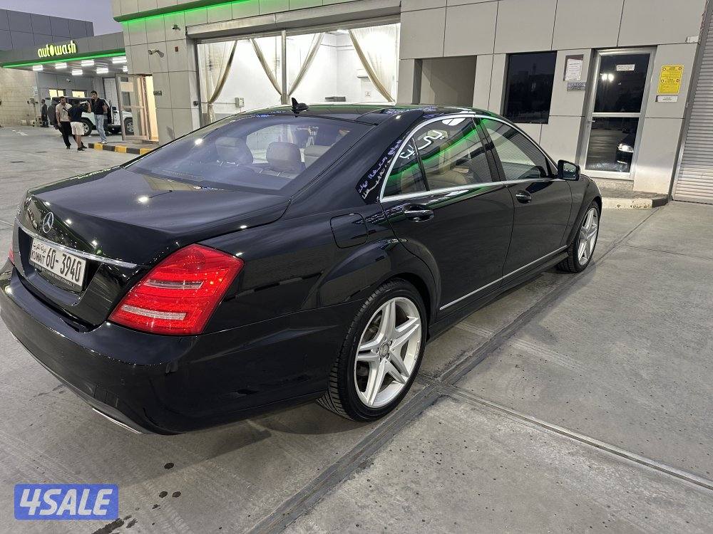للبيع مرسيدس S 500 لارج كت AMG أسود ملكي4