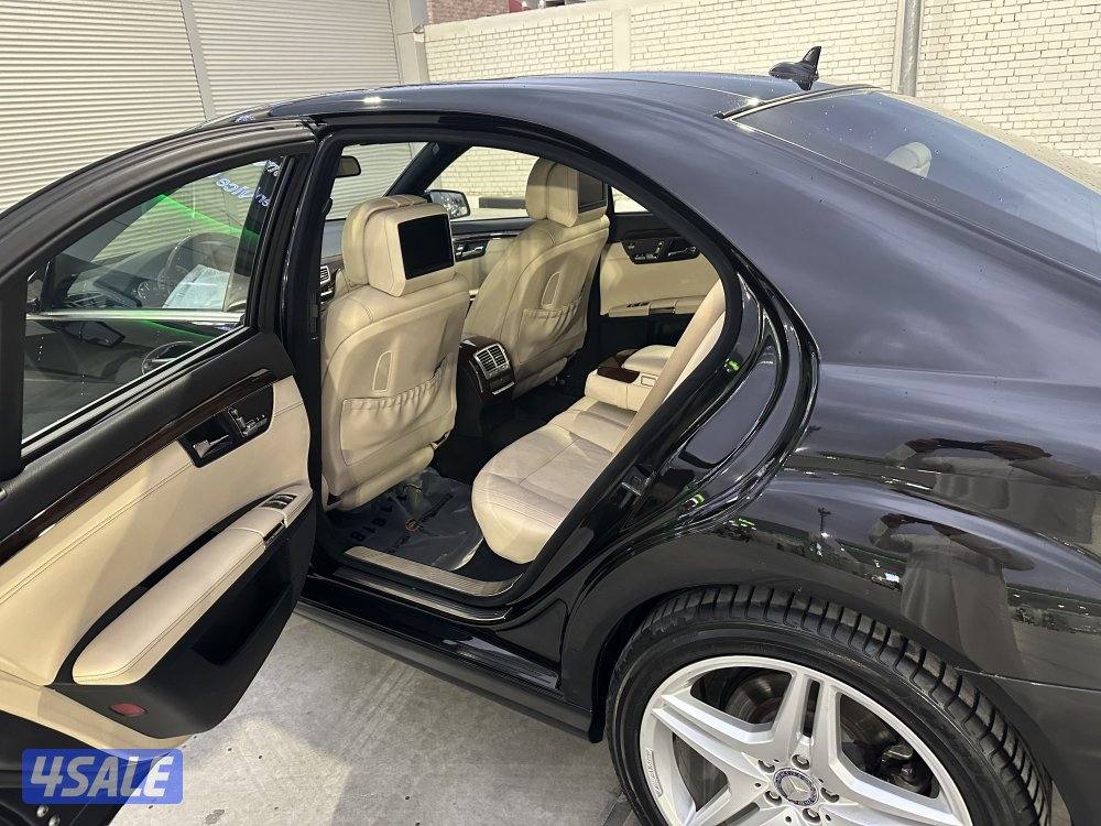 للبيع مرسيدس S 500 لارج كت AMG أسود ملكي3