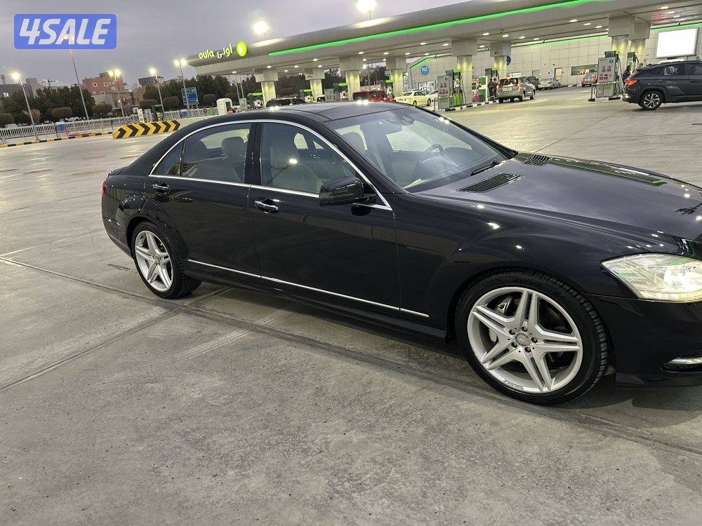 للبيع مرسيدس S 500 لارج كت AMG أسود ملكي5
