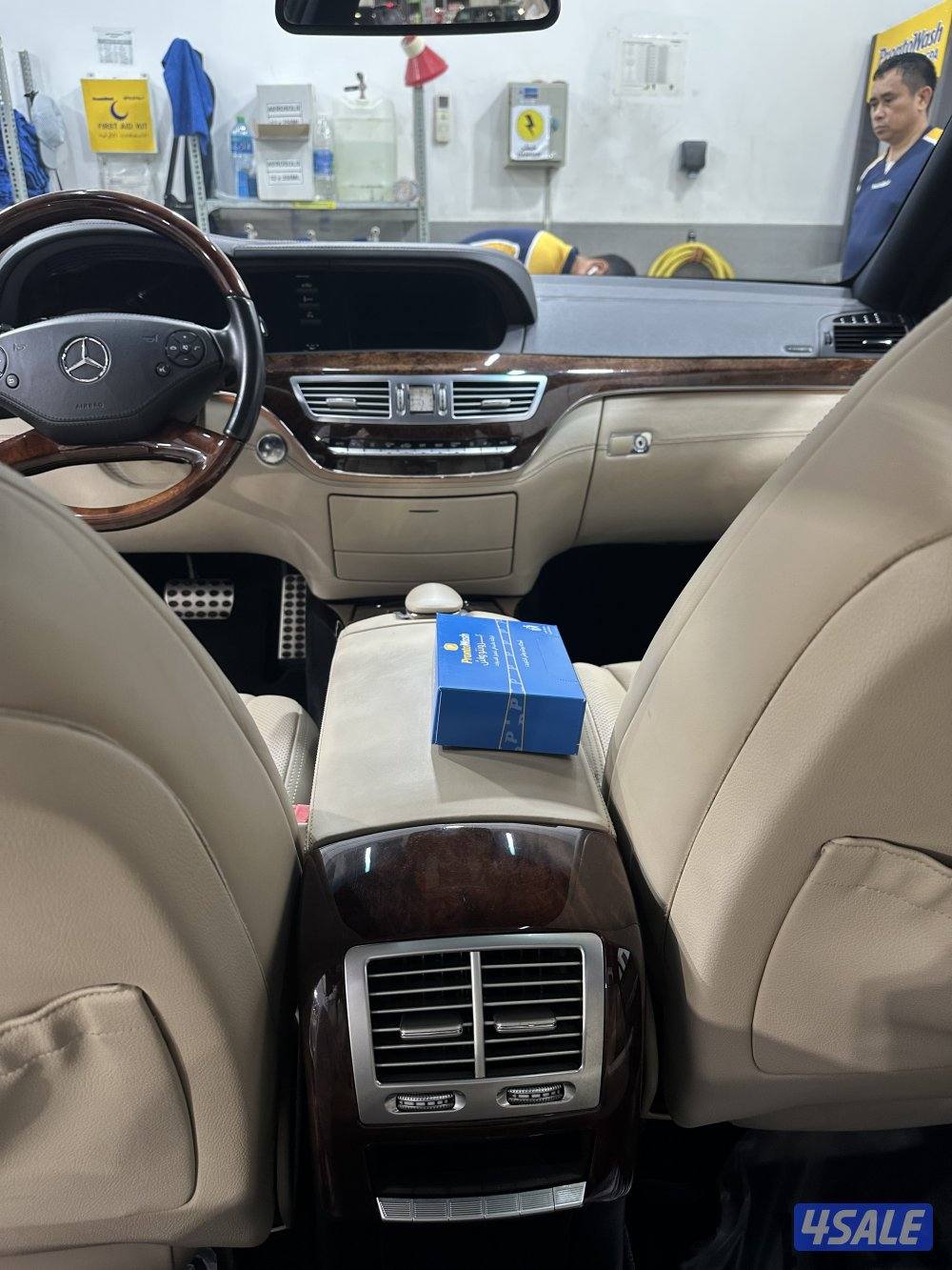 للبيع مرسيدس S 500 لارج كت AMG أسود ملكي7