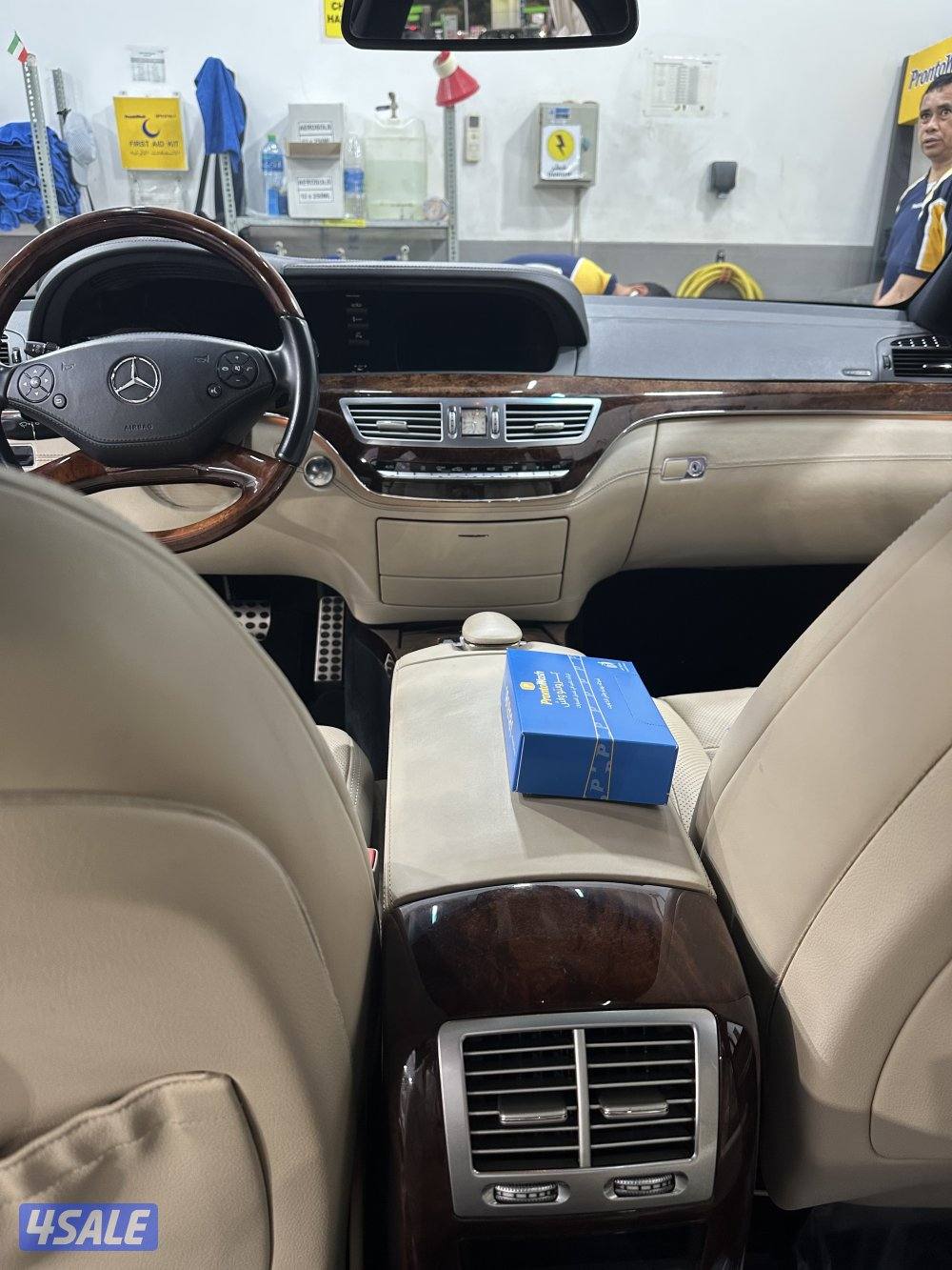 للبيع مرسيدس S 500 لارج كت AMG أسود ملكي12