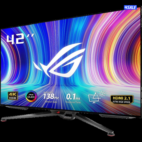 للبيع شاشه Asus ROG Swift OLED PG42UQ - 42 inch - 4k - 138hz Gaming Mo0