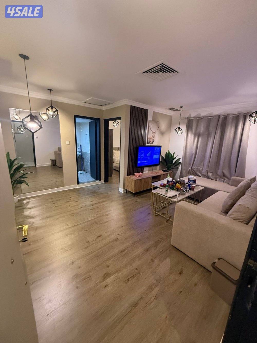 شقه للايجار خلو غرفه وصاله ومطبخ وحمام تشطيب سوبر لوكس1