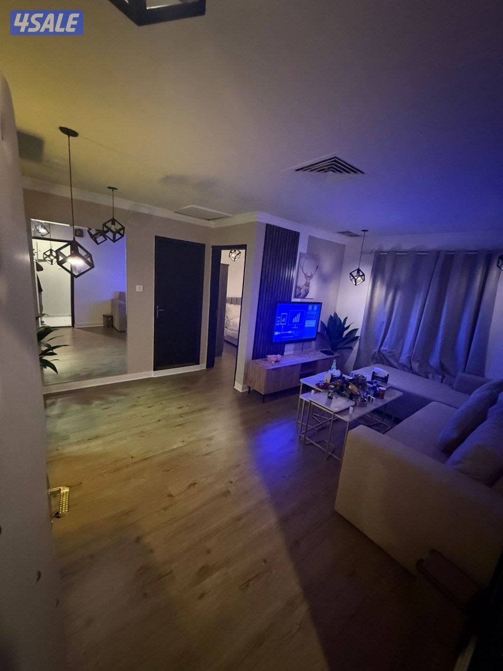 شقه للايجار خلو غرفه وصاله ومطبخ وحمام تشطيب سوبر لوكس2