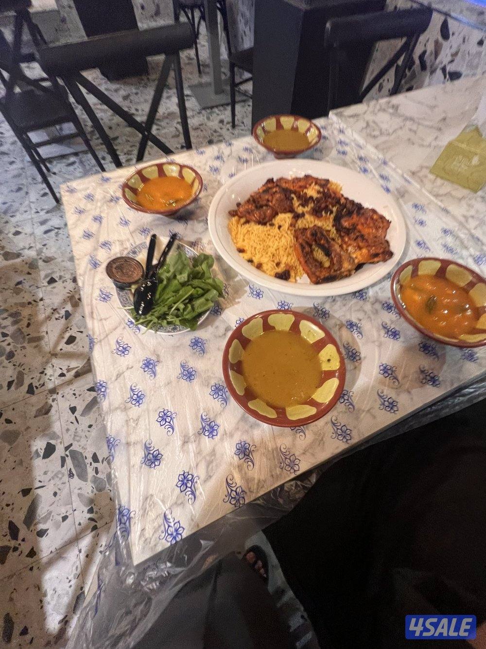 للبيع مطعم بخاري علي الشارع العام طريق 55 شارع المطار3