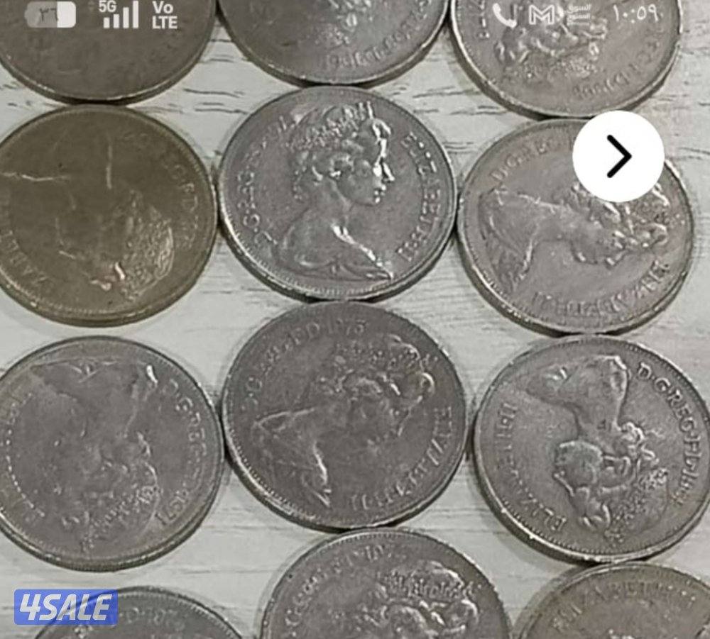 للببع عملات سعوديه وبريطانيه0
