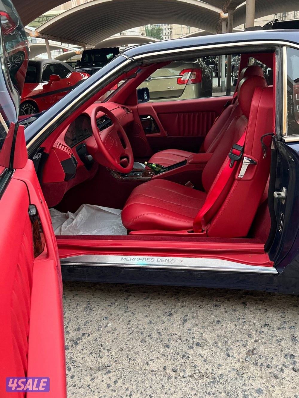 SL 280 m 1994 خالية من حوادث سيرفس منتظم البشر بحالة ممتازة شرط الفحص7