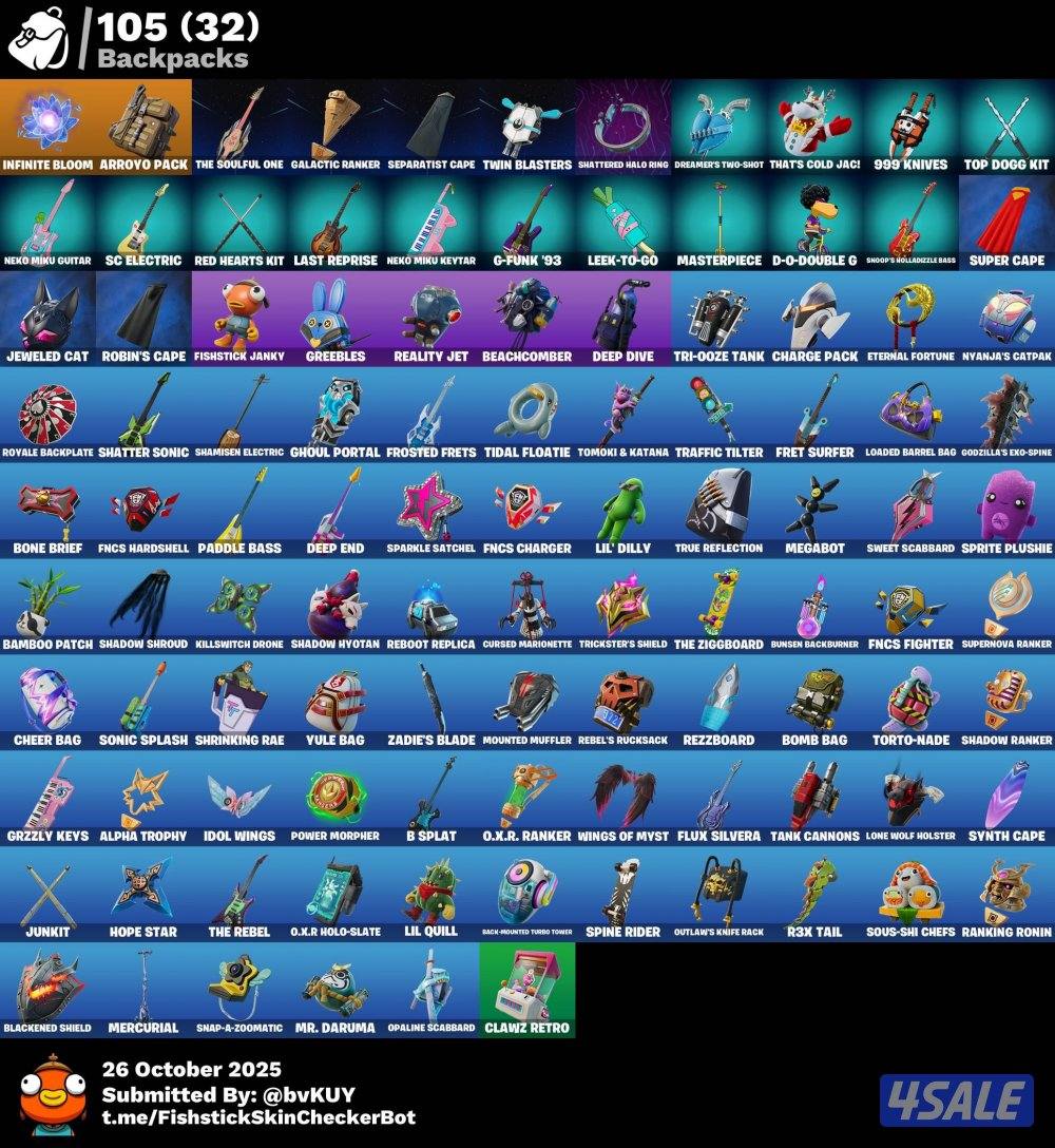 حساب فورتنايت ايكونك 69 سكن قابل للتفاوض رانك انريل ريلود بيع مستعجل4