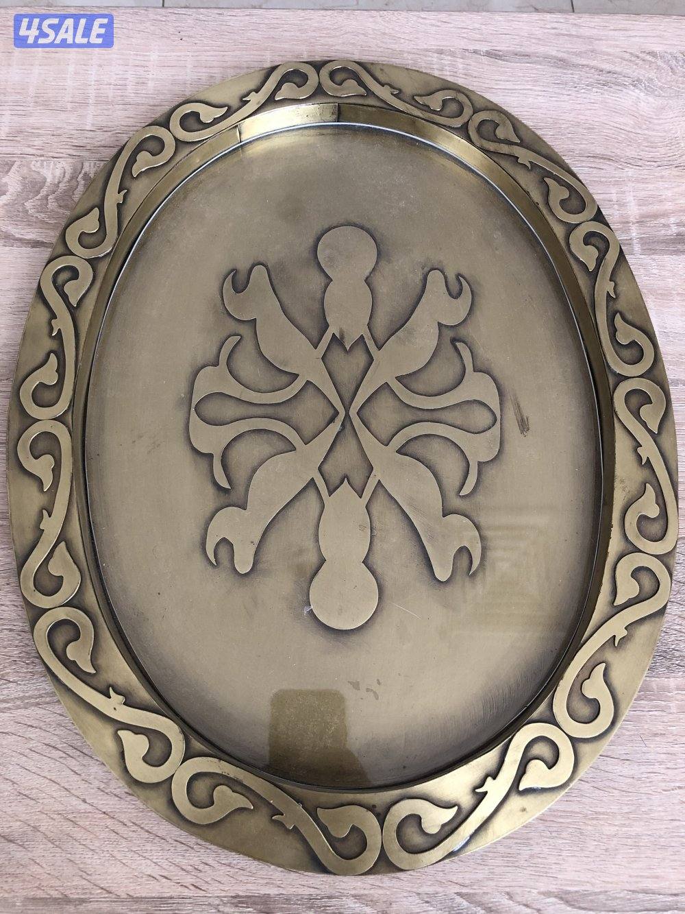 صواني نحاس مشغوله يدويا للبيع2