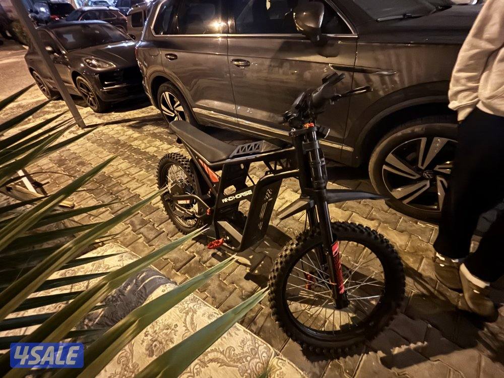 سيكل كهربائي للبيع متسخدم ثلث ساعات فقط يمشي من ٩٥ الى ١٠٠ 🔥1