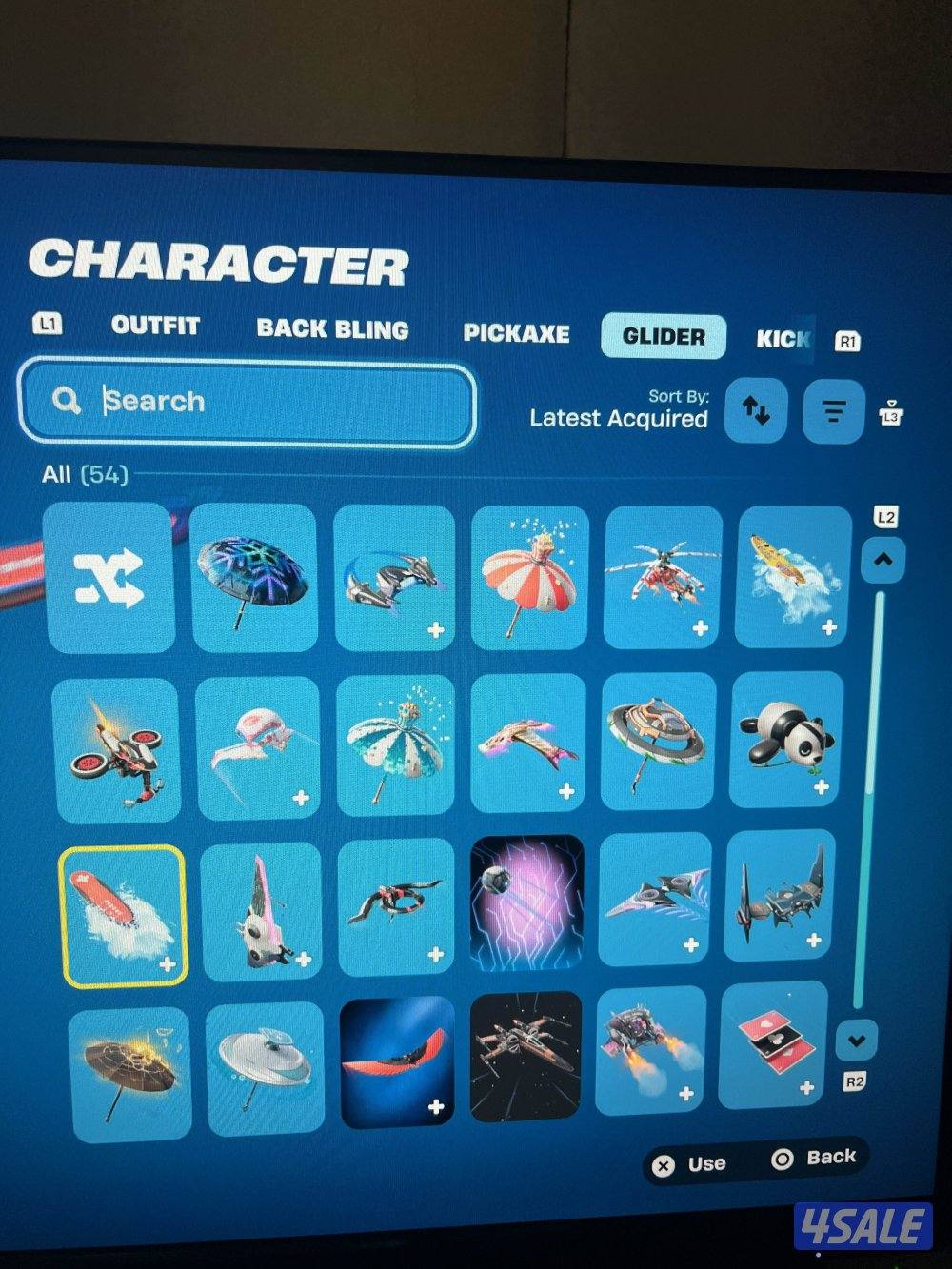 حساب سوني " فورت نايت - روكت4