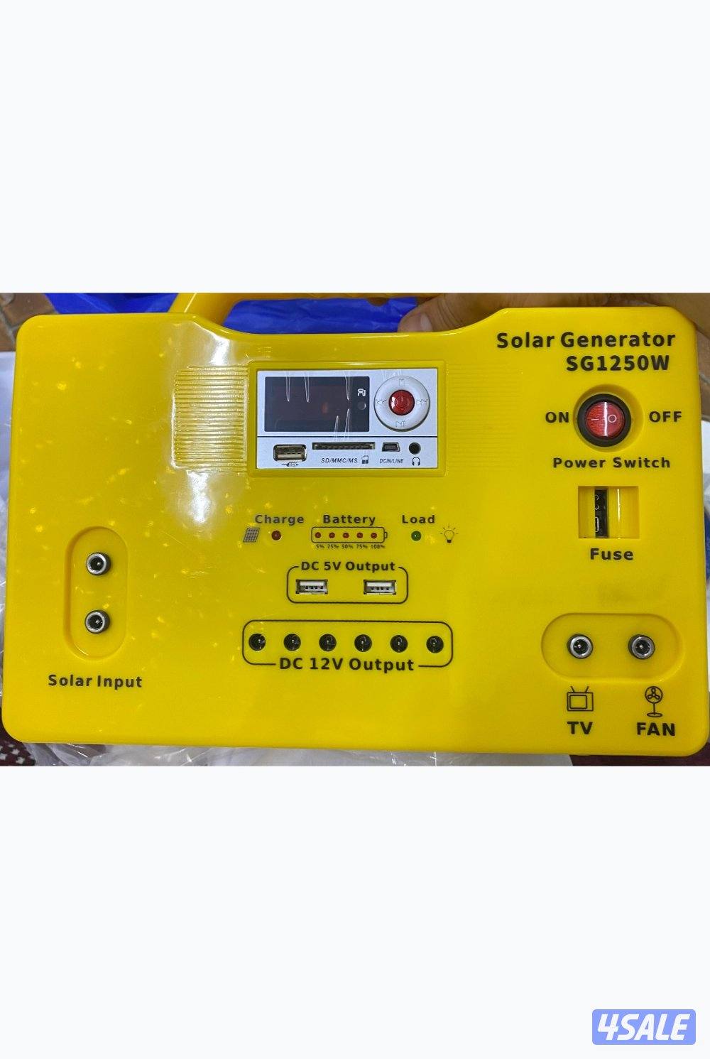 🟢 للبيع بطارية   اكبر حجم تشغل اجهزة كهربائيةوشحن الهواتف5