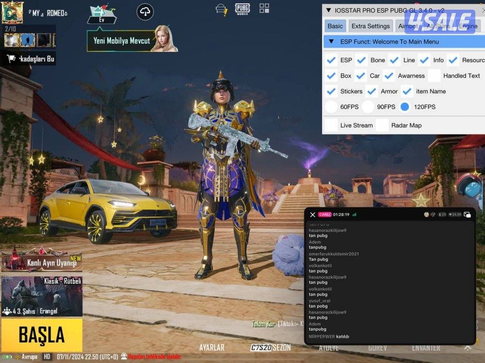 هاك ببجي ايفون اندرويد5