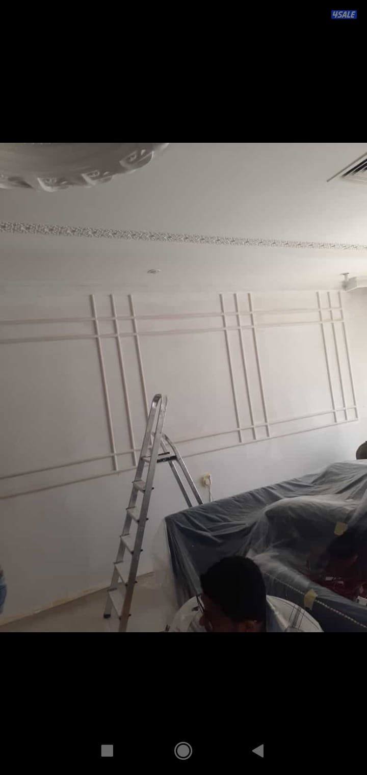 اصباغ وديكورات وورق حايط واخشاب وباركيه10