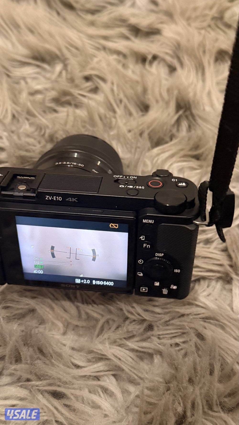 sony ZV-E10 4k barely used15