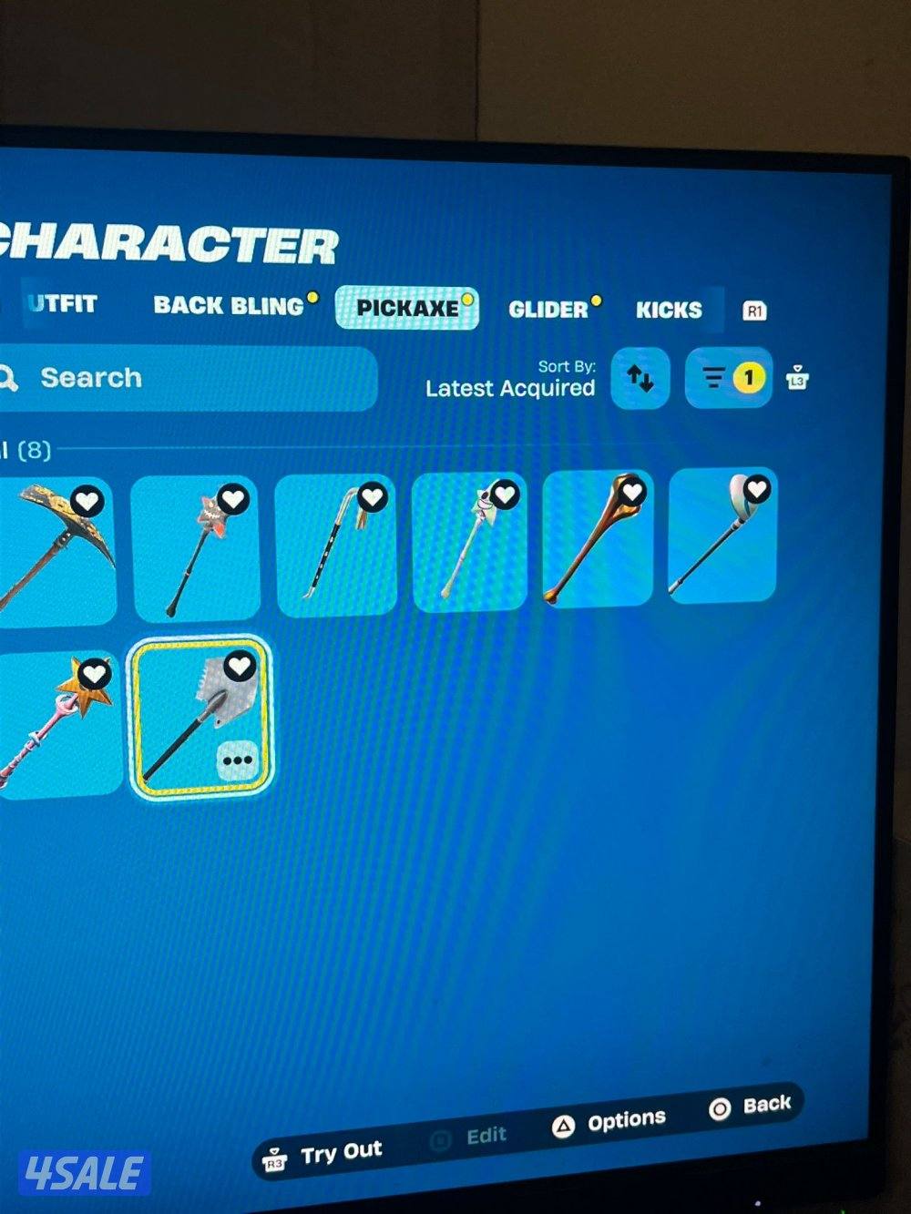 حساب سوني فورت نايت و روكت ليق و بعد العاب1