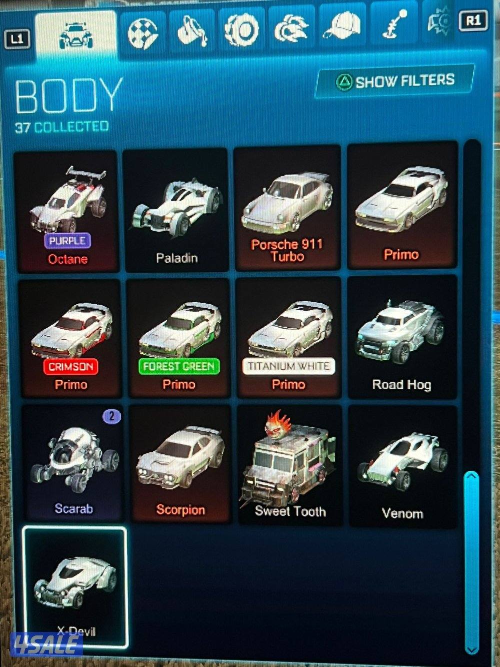 حساب سوني فورت نايت و روكت ليق و بعد العاب13