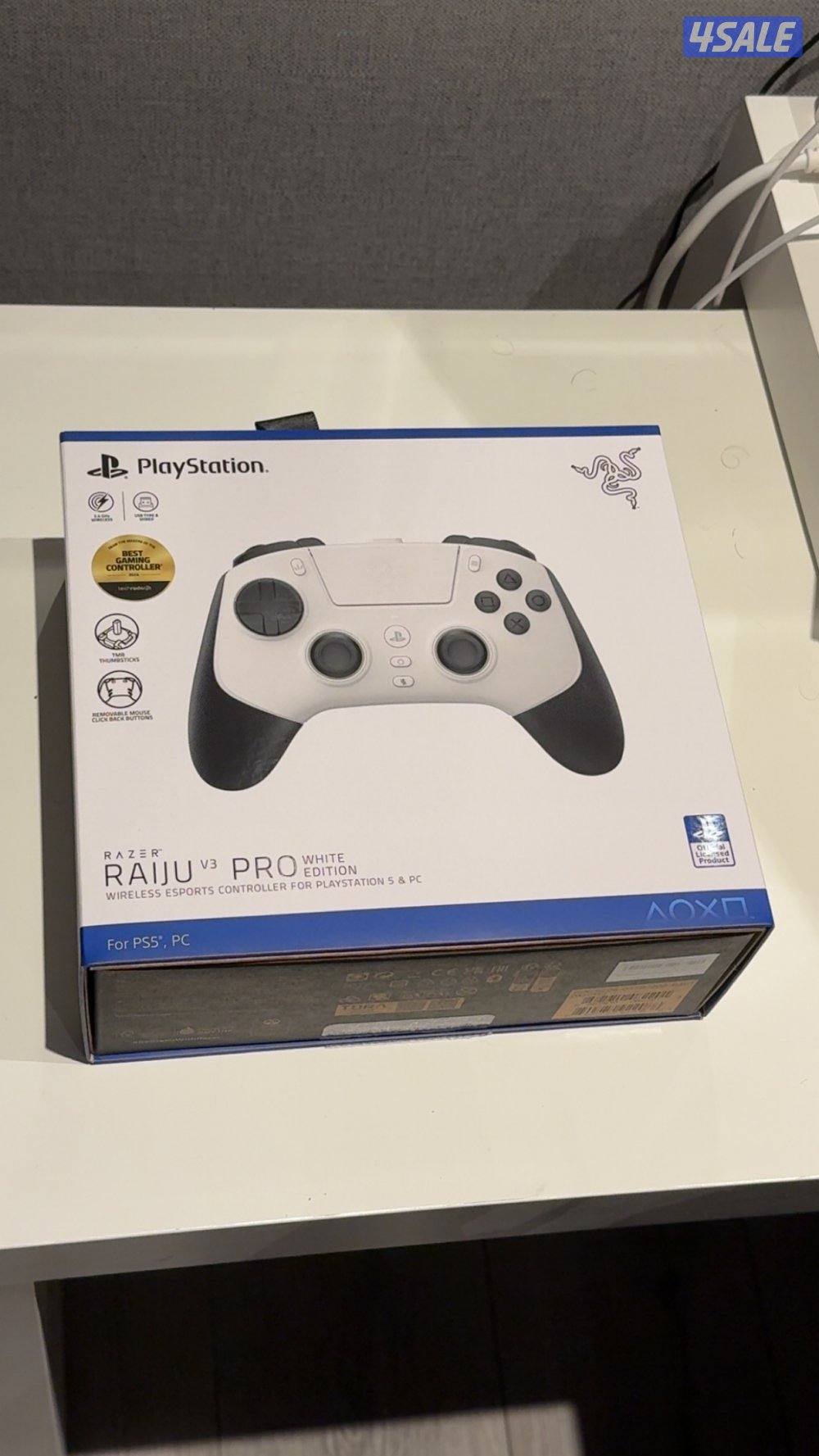 Razer Raiju Pro (White edition) PS5 - PC0