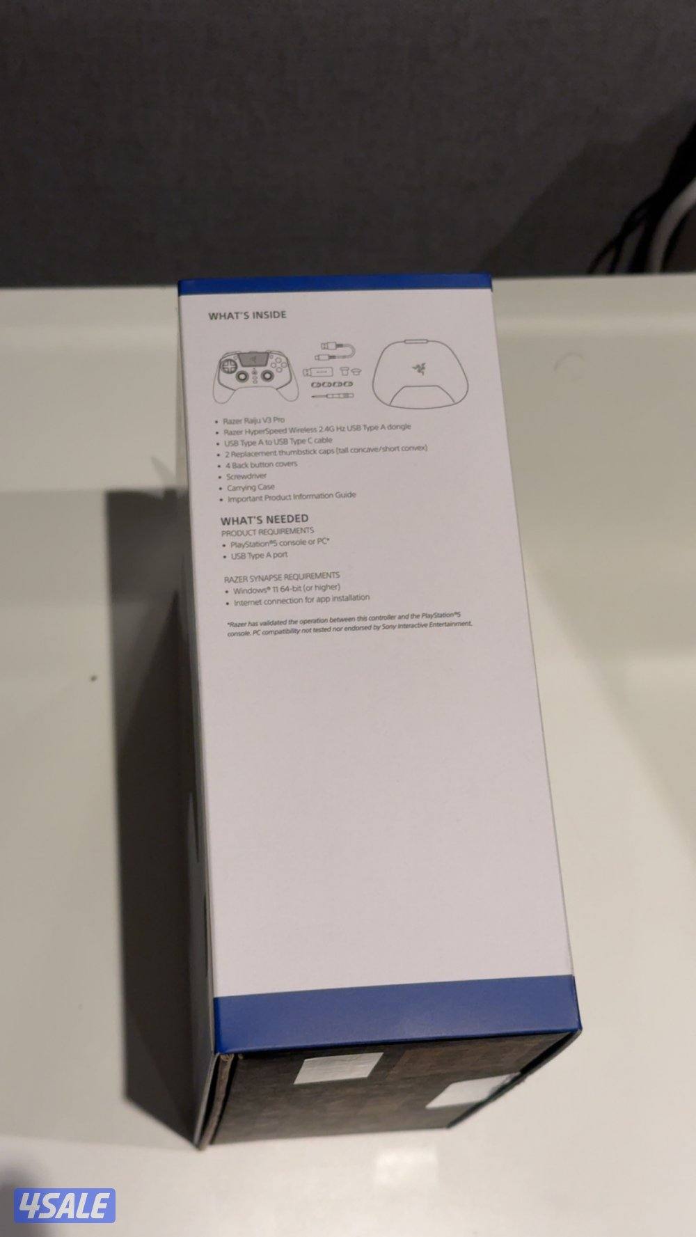 Razer Raiju Pro (White edition) PS5 - PC1