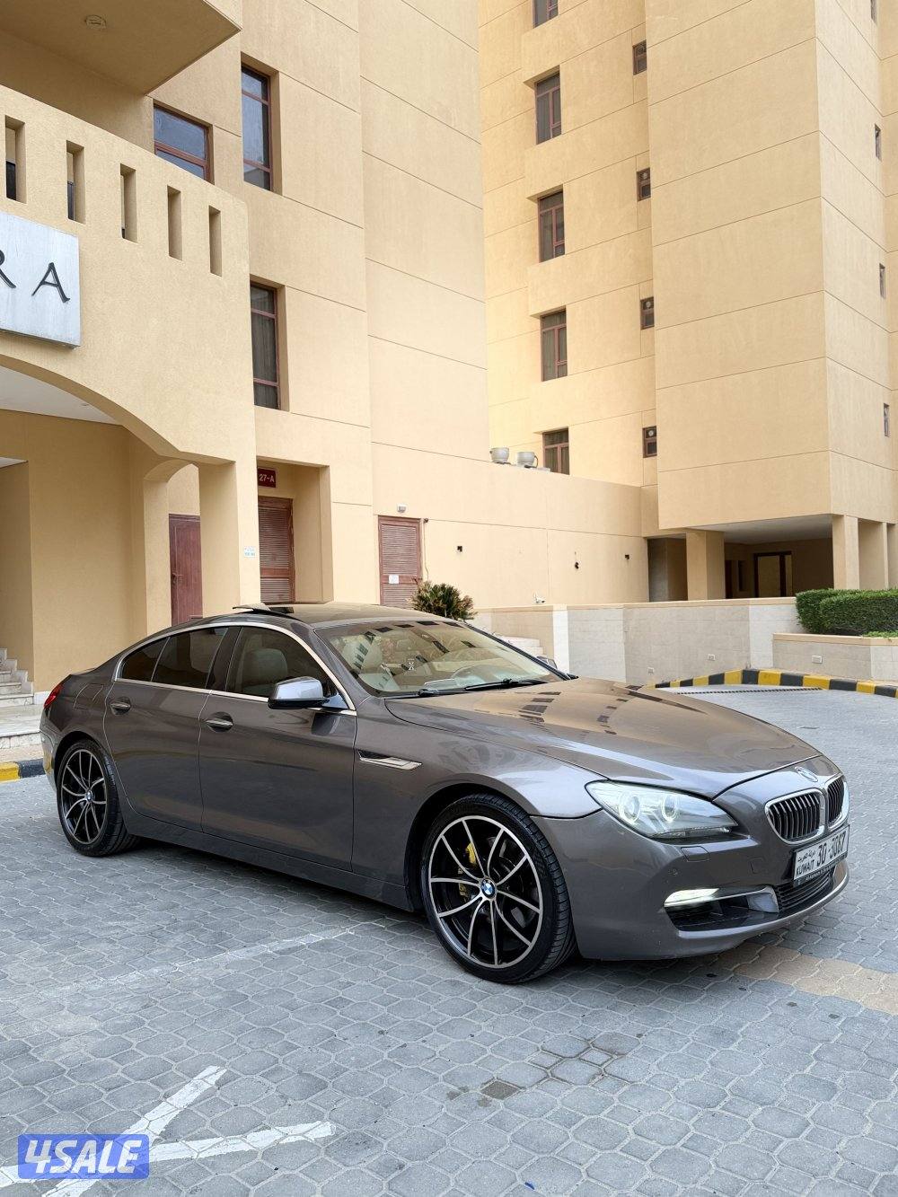 للبيع او للبدل 640i جراند كوبيه صبغ الوكاله بالكامل بحاله نادره2