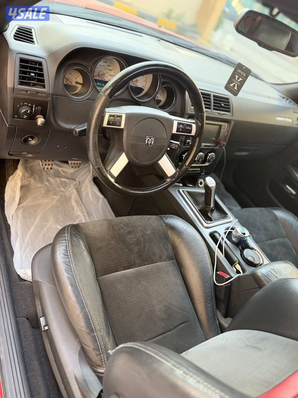 شالنجر SRT8 اصلي جير عادي صبغ الوكاله بحاله نادره جدا11