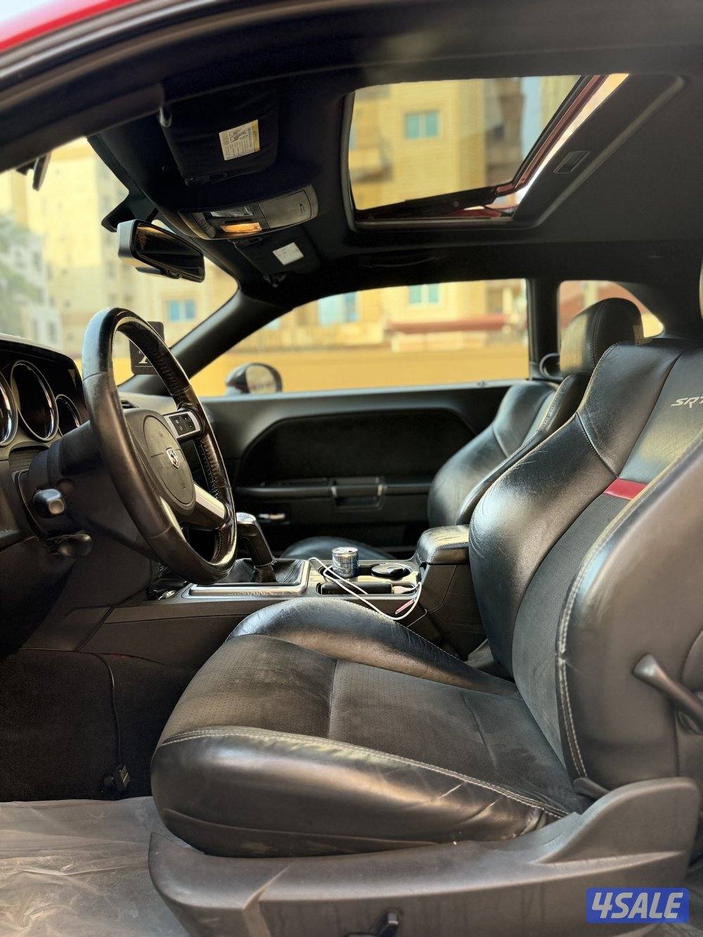 شالنجر SRT8 اصلي جير عادي صبغ الوكاله بحاله نادره جدا12