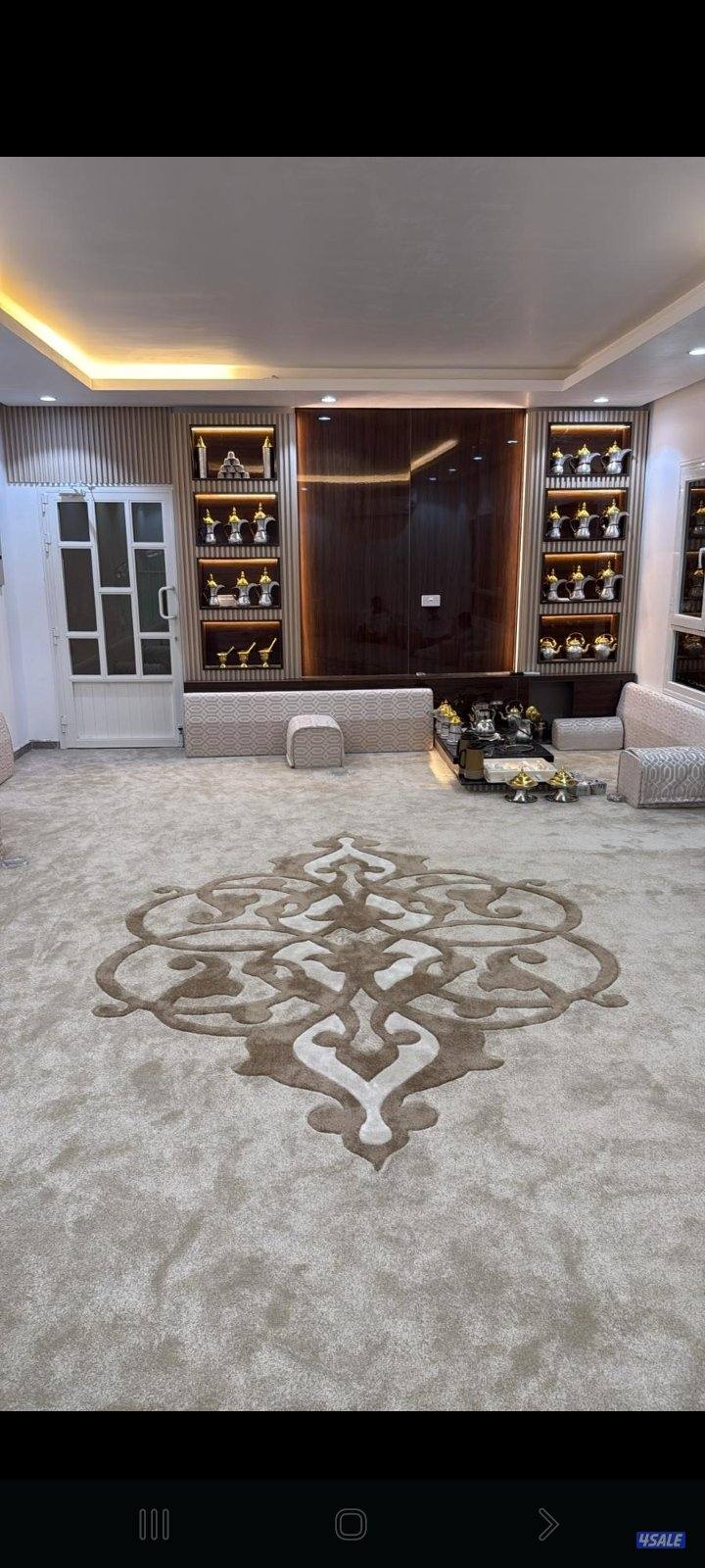 سجاد تركي قص ساده ومشجر سميك وخفيف كل ماهو جديد ومميز +مساند بغلي وسعو12