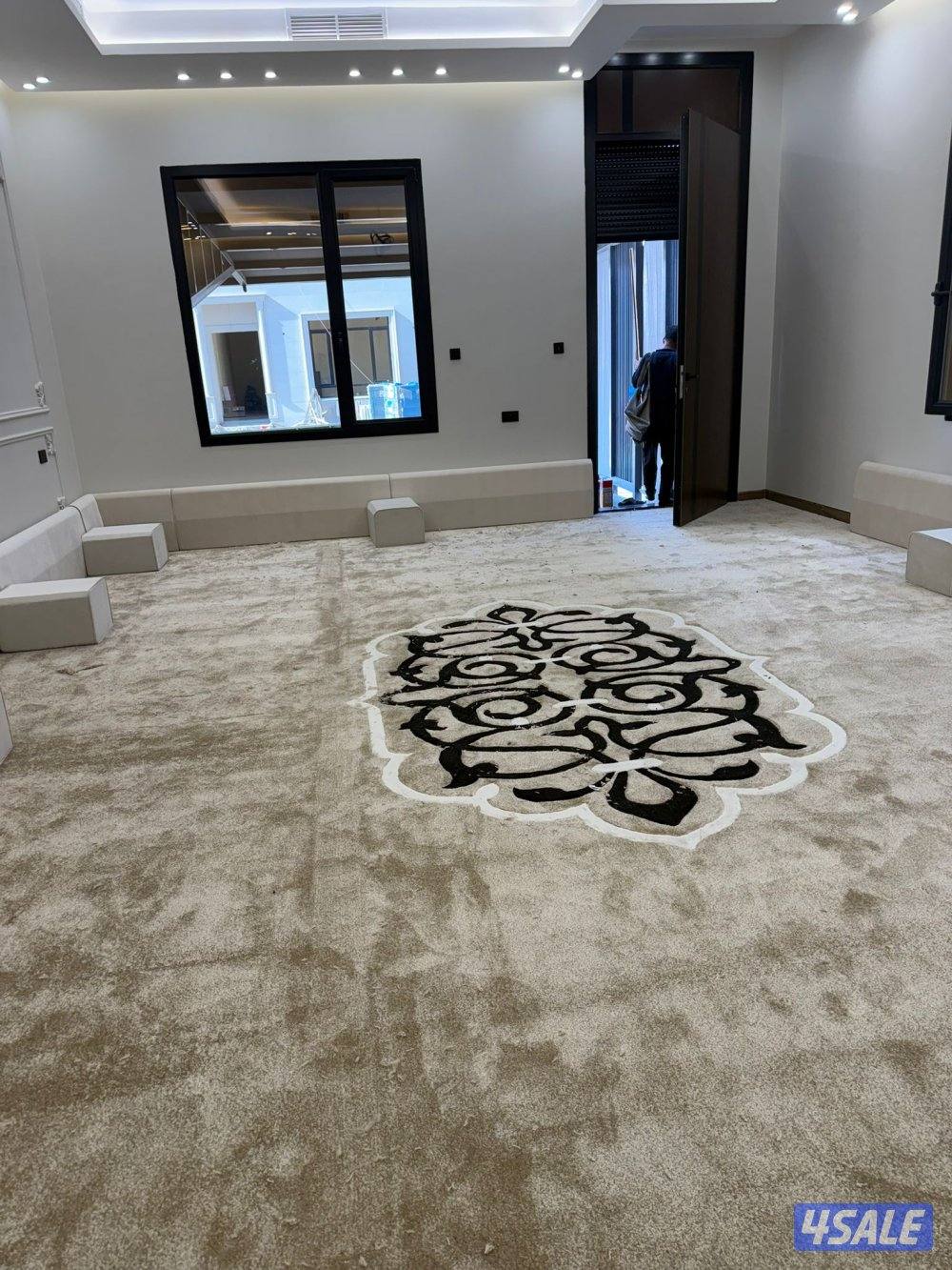 سجاد تركي قص ساده ومشجر سميك وخفيف كل ماهو جديد ومميز +مساند بغلي وسعو13