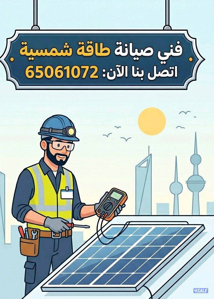 فني صيانة وتركيب طاقة0