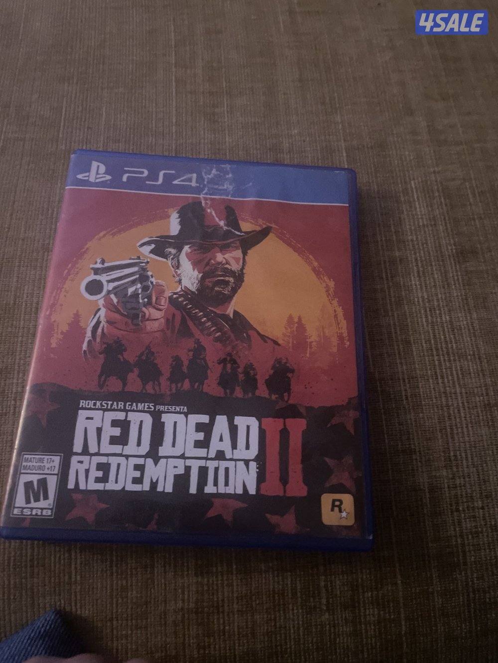 لعبه ريد ديد للبيع جديده مع الخريطه النسخه الاوروبيه قابل للتبديل2