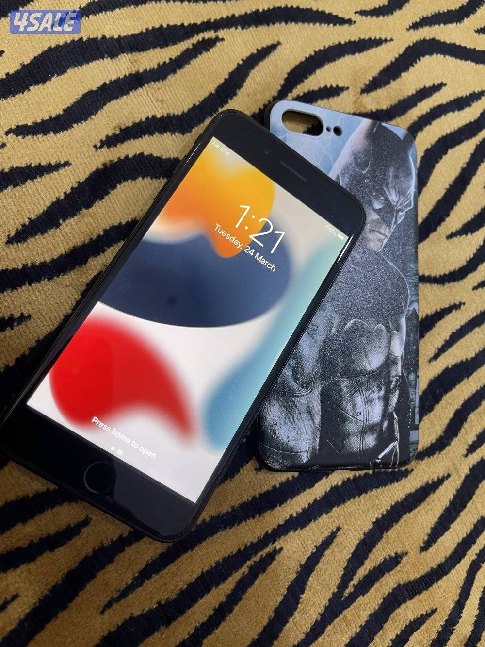 ايفون 7 بلس 128 قيقا الكبير مو مفتوح نظيف وشغال زين1